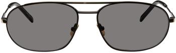 Yves Saint Laurent | Black SL 561 Sunglasses商品图片,