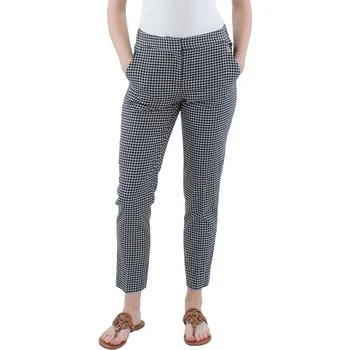 Tommy Hilfiger | Tommy Hilfiger Womens Plaid Polyester Ankle Pants 5.3折
