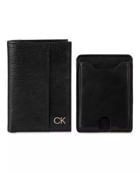 Calvin Klein | Men's RFID Duofold Wallet and Magsafe Card Case Wallet, 2-Piece Set,商家Macy's,价格¥217