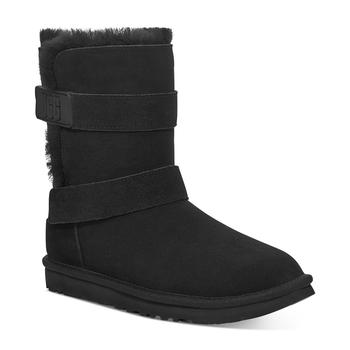 UGG女鞋, UGG | Women's Bailey Graphic Logo Strapped Warm-Lined Boots商品图片 