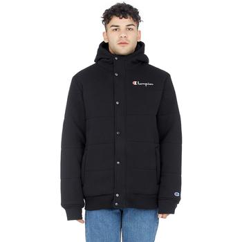 推荐Reverse Weave Puffer Jacket - Black商品