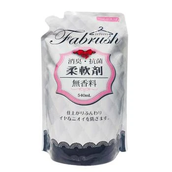 Fabrush | 日本Fabrush无香柔顺替换装540ml-温和柔软养护,商家Beyond J-World,价格¥15