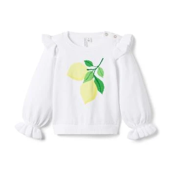 Janie and Jack | Lemon Pullover Sweater (Toddler/Little Kids/Big Kids) 7.3折