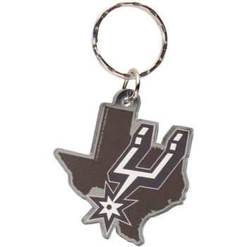 商品Multi San Antonio Spurs Metallic State Shape Keychain图片