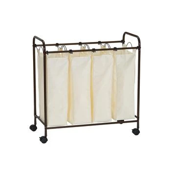 Household Essentials | Rolling 4 Bag Laundry Sorter,商家Macy's,价格¥801