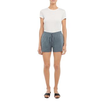 Theory | Theory Womens New Crunch Smocked Midi Walking Shorts商品图片,2.9折, 独家减免邮费