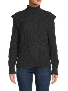 推荐Cable Knit Wool & Alpaca-Blend Sweater商品