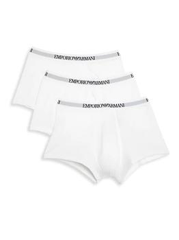 阿玛尼内裤, Emporio Armani | Pure Cotton 3-Pack Trunks商品图片 7.5折