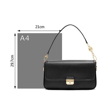 Michael Kors, Michael Kors | MICHAEL KORS 女士黑色单肩包 30S1G2BL1L-BLACK商品图片 独家减免邮费