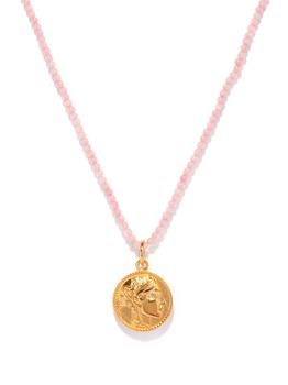 商品Athena sea bamboo & gold-plated necklace图片