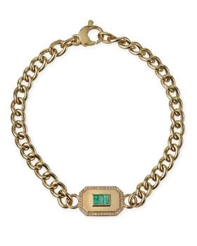 Kastel Jewelry | Champion Emerald Link Bracelet,商家Neiman Marcus,价格¥25776