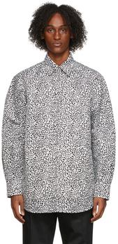 Valentino代购, Valentino | White & Black Leopard Pattern Jacket商品图片 2折