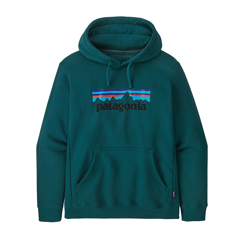 Patagonia | Patagonia/巴塔哥尼亚 男士深绿色涤纶/棉羊毛混纺印花连帽卫衣商品图片,7.9折, 包邮包税