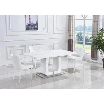 Simplie Fun | 63"/78.7" Extendable Dining Table,商�家Premium Outlets,价格¥9157