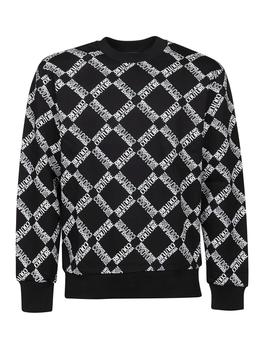 Versace | Versace Jeans Couture Allover Rhombus Sweatshirt商品图片,9.1折