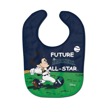 商品Wincraft | Boys and Girls Seattle Mariners Disney Mickey All Pro Baby Bib,商家Macy's,价格¥85图片
