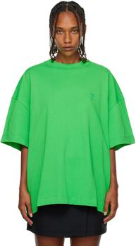 AMI | Green Ami De Cœur T-Shirt商品图片,