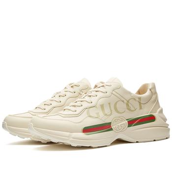 商品Gucci | Gucci Ryhton Gucci Print Sneaker,商家END. Clothing,价格¥6404图片