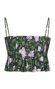 推荐Agua by Agua Bendita - Women's Exclusive Tulipan Floral Cotton Top - Multi - S - Moda Operandi商品