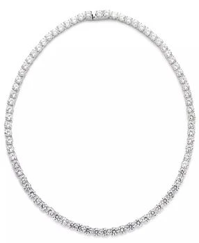 Eliot Danori | Cubic Zirconia and Crystal Classic Necklace (29 ct. t.w.) Necklace, Created for Macy's,商家Macy's,价格¥1183