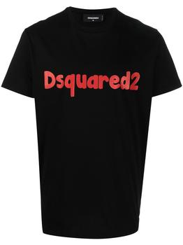 推荐DSQUARED2 - Logo Cotton T-shirt商品