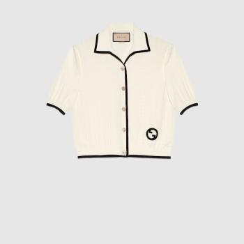 商品Gucci | GUCCI 米白色女士针织衫/毛衣 748870-XKDGJ-9207,商家Beyond Chinalux,价格¥11532图片