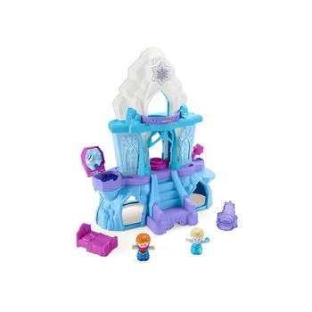Fisher Price | Disney Frozen Toy, Fisher-Price Little People Playset with Anna & Elsa Figures, Elsa’s Enchanted Lights Palace 6.9折
