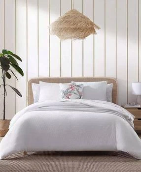 Tommy Bahama | Wicker Woven Solid 3 Piece Comforter Set,商家Macy's,价格¥898