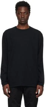 Nanamica | Black Crewneck Long Sleeve T-Shirt 5.3折