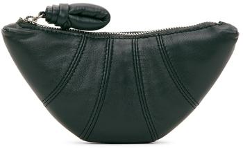 了解lemaire bag, Lemaire | croissant coin purse dark slate green商品图片 