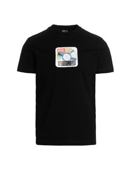 推荐Diesel Graphic-Print Crewneck T-Shirt商品