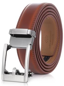 加拿大Mio Marino, Mio Marino | Paramount Leather Ratchet Belt商品图片 