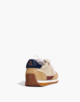 Madewell | League Sneakers in Suede商品图片,9.5折