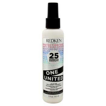 商品One United All-In-One Multi-Benefit Treatment by Redken for Unisex - 5 oz Treatment图片