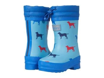 Hatley | Friendly Labs Sherpa Lined Rain Boots (Toddler/Little Kid),商家6PM,价格¥354