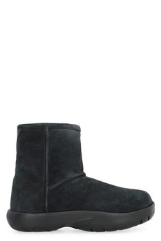 推荐Snap Suede Ankle Boots商品