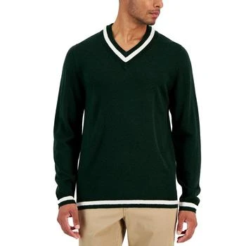 Club Room | Men's V-Neck Cricket Sweater, Created for Macy's 