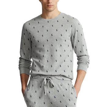 商品Ralph Lauren | Men's Cotton Waffle-Knit Sleep Shirt,商家Macy's,价格¥458图片