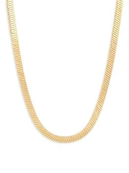 Saks Fifth Avenue | 14K Yellow Gold Snake Chain Necklace,商家Saks OFF 5TH,价格¥26359