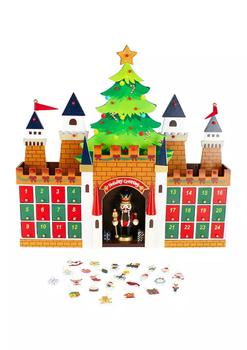 Northlight | 20.5Inch Nutcracker Castle Christmas Advent Calendar Decoration商品图片,