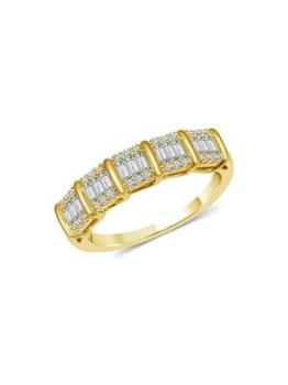 商品14K Yellow Gold & 0.5 TCW Diamond Anniversary Ring图片