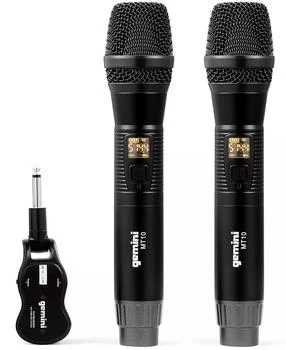 Gemini | Dual Handheld Wireless UHF Microphone System, Set of 2,商家Macy's,价格¥734