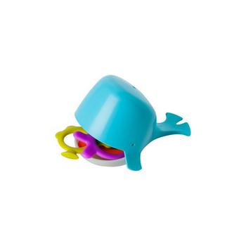 推荐Chomp Hungry Whale Bath Toy, Aqua, 4 Pieces商品