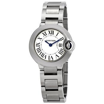 [二手商品] Cartier | Pre-owned Cartier Ballon Bleu Silver Dial Stainless Steel Ladies Watch W69010Z4商品图片,7.2折