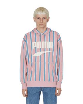 推荐Downtown Stripe Hooded Sweatshirt Multicolor商品