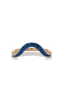 Marie Mas | Marie Mas - 18K Rose Gold Sapphire Ring - Blue - US 7 - Moda Operandi - Gifts For Her,商家Fashion US,价格¥16708