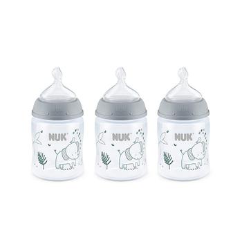 商品NUK | Smooth Flow Anti Colic Baby Bottle, 5 oz, 3 Pack, Elephant,商家Macy's,价格¥176图片