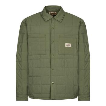 STUSSY | Stussy Quilted Fatigue Shirt - Green商品图片,
