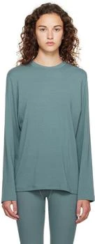SKIMS | Blue SKIMS Boyfriend Long Sleeve T-Shirt 