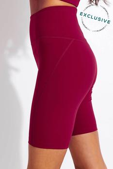 商品Girlfriend Collective | High Waisted Bike Short - Garnet,商家The Sports Edit,价格¥439图片